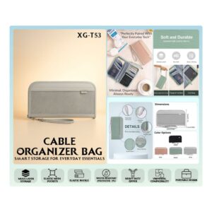 Cable organizer bag xg t 53
