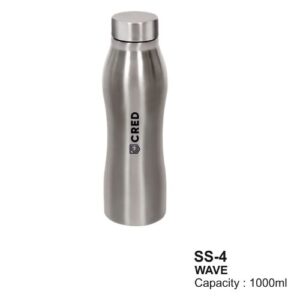 SS Bottle SS-4 WAVE Capacity 1000ml - JNDL